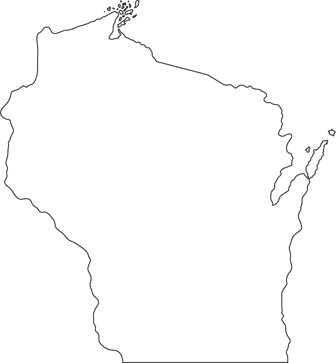 wisconsin-outline