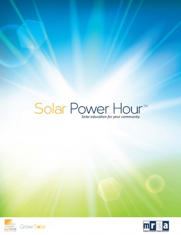 Solar Power Hour Guide cover